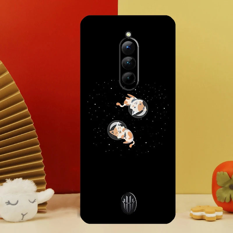 حافظة Space Happy Cats لهاتف Nubia Red Magic 10 Pro Plus 6 7 Pro 6S 7S 6R 5G RedMagic 9 8 8S 9S Pro Plus #3