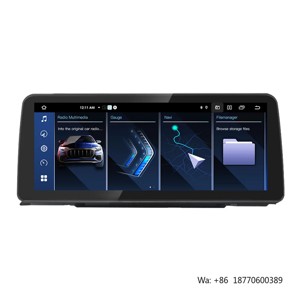 MEKEDE MNX Newest Android 12.3inch 1920*720P 8 Core Car Auto Player for BMW 3 Series F30 with Car Play Auto