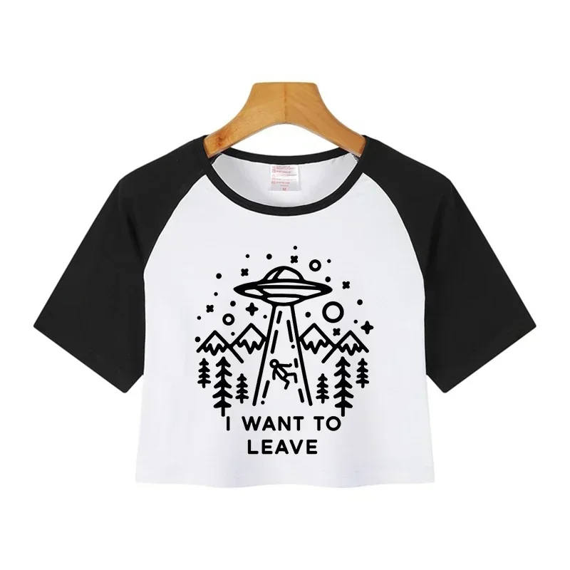 Tops cortos informales de estilo coreano para mujer, Camiseta con estampado de los años 2000, Camiseta corta gótica Harajuku, camiseta estampada divertida para mujer 2000