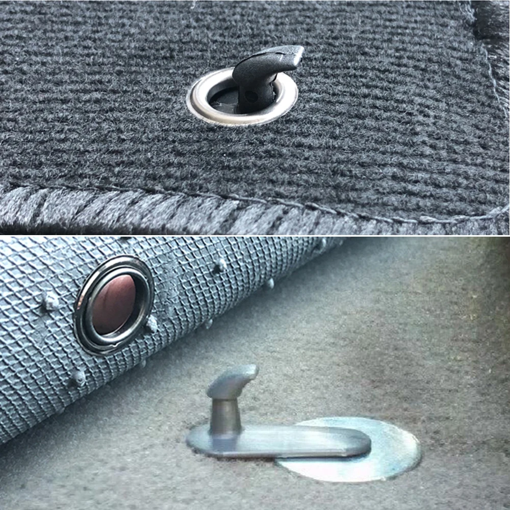 2 Set For Toyota Highlander XU20 XU40 2001 2002 2003 2004 2005 2006 2007 2008 - 2013 Floor Mat Clip Carpet Fixing Hook Rivet