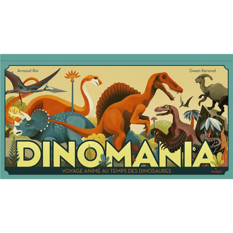 

Dinomania Arnaud Roi Milan Jeunesse 9782408031770 Book