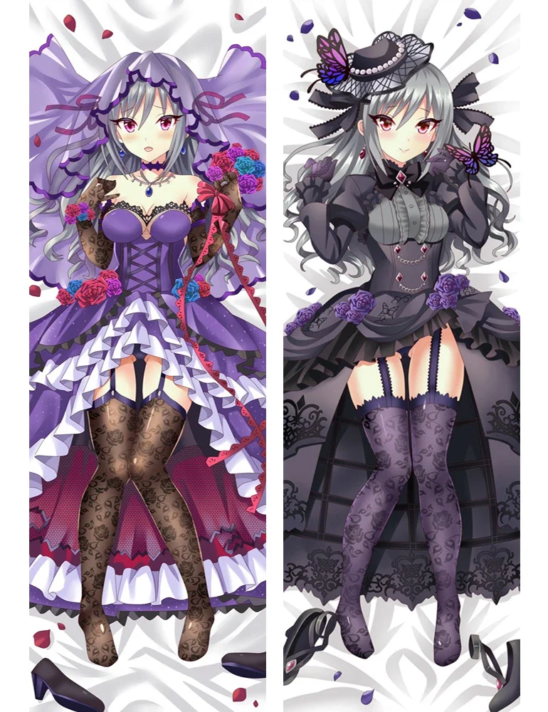 

60x180cm Pillowcase Double-sided Anime Pillow Case Hugging Fullbody Dakimakura Pillow Cover