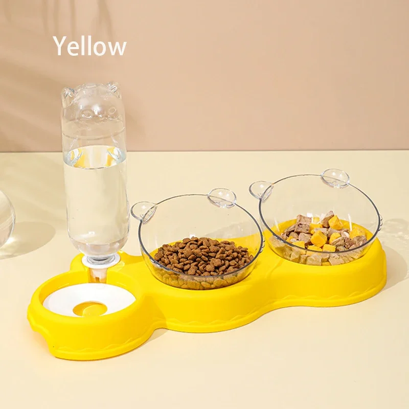New  design hot sell Automatic Feeder 3-in-1 Drinking Environmental Protection Plastic and Safety Pet Supplies For Cats