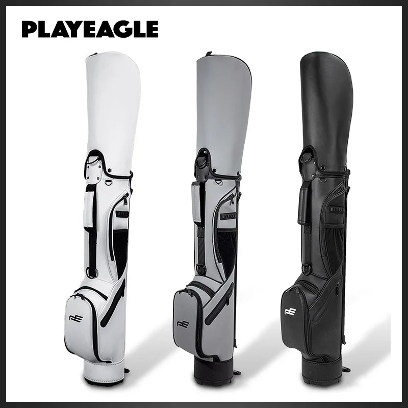 PLAYEAGLE Golf Stand Bag Holds 7 Clubs Lightweight Nylon with Stand