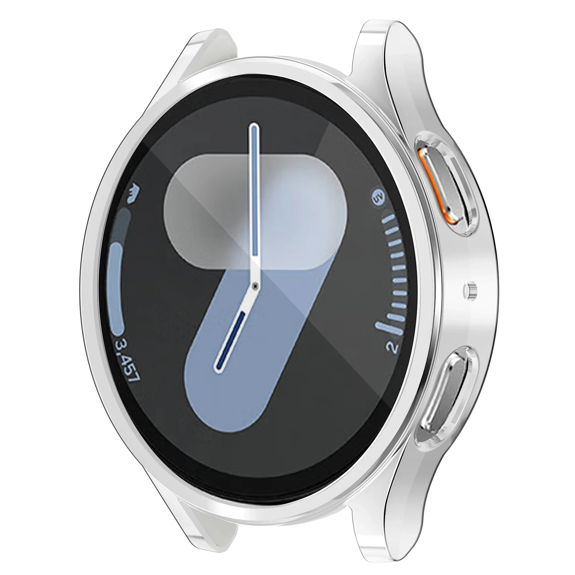 6 Colors TPU Case For Samsung Galaxy Watch 7 40mm 44mm Full Cover Screen Protector For Samsung Watch7 40mm/44mm Protective Case