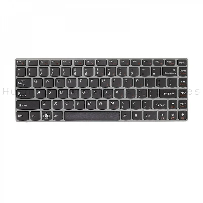 SS+US English Laptop Keyboard For Lenovo IdeaPad Z460 Z460A Z460G Z465 Z465A Z465G Replacement