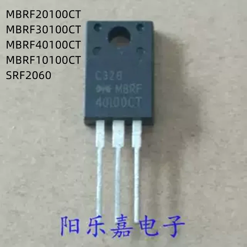 10Pcs/Lot MBRF20100CT MBRF30100CT MBRF40100CT MBRF10100CT SRF2060 TO-220F New Schottky Diode