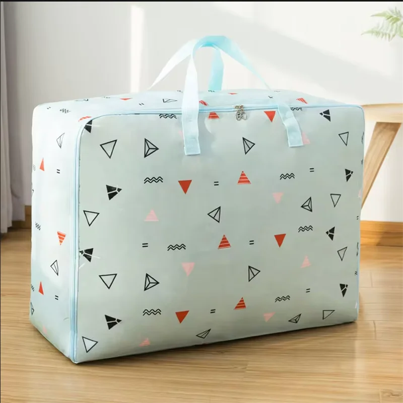 Wardrobe Large Capacity Cotton Quilt Clothes Storage Organizing Bag Student Luggage Storage Bag Toy Miscellaneous Storage Bag