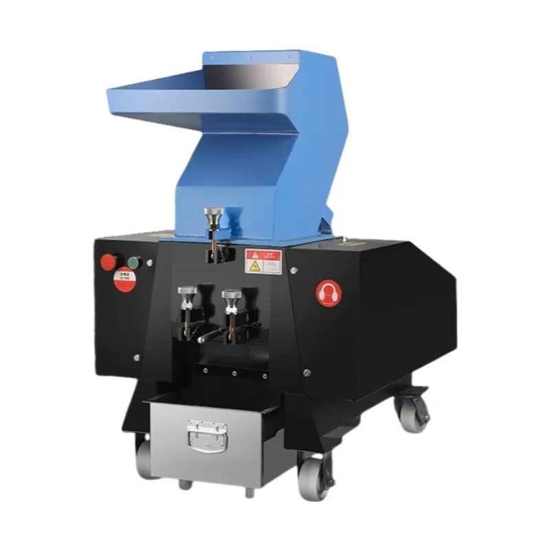 New Powerful Plastic Shredder Bone PVC Pipe Bottle Crushing Machine 100-1200kg/h Crusher Industrial Shredder Machine 380V