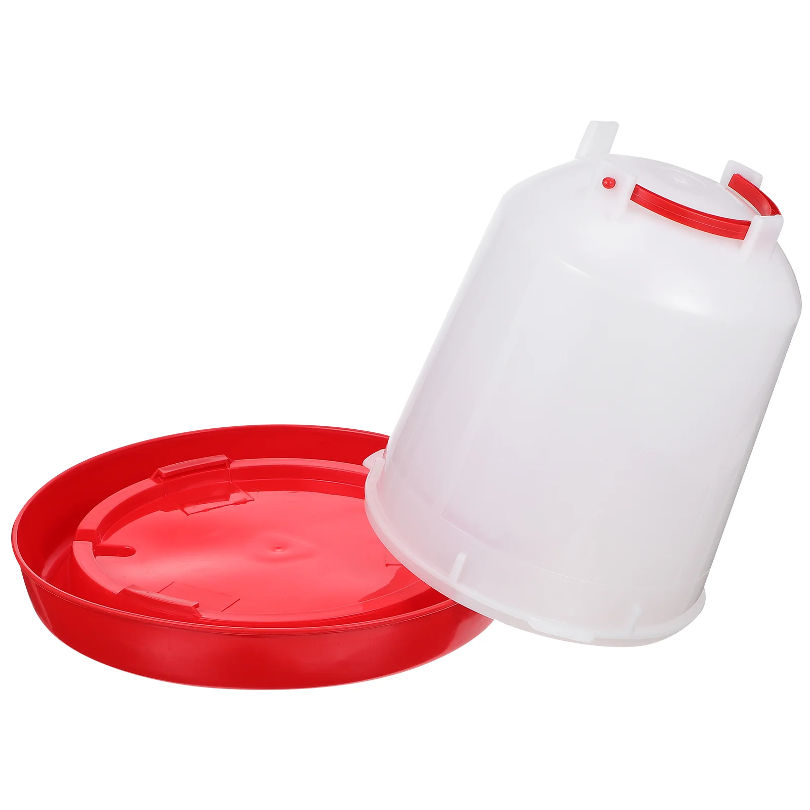 Cubo para beber pollo, jarra de agua, comederos para aves, tarro para aves de corral, botella automática para bebedero de pollos, contenedor de granja de Pp