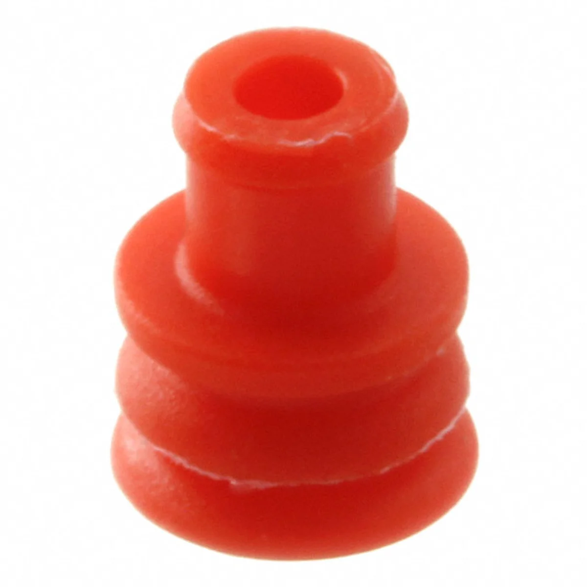 100PCS 281934-2 281934-3 281934-4 NEW Original Yellow Red Green Connector Sealing Plug Attachment RUBBER Inner Diameter 5.5mm