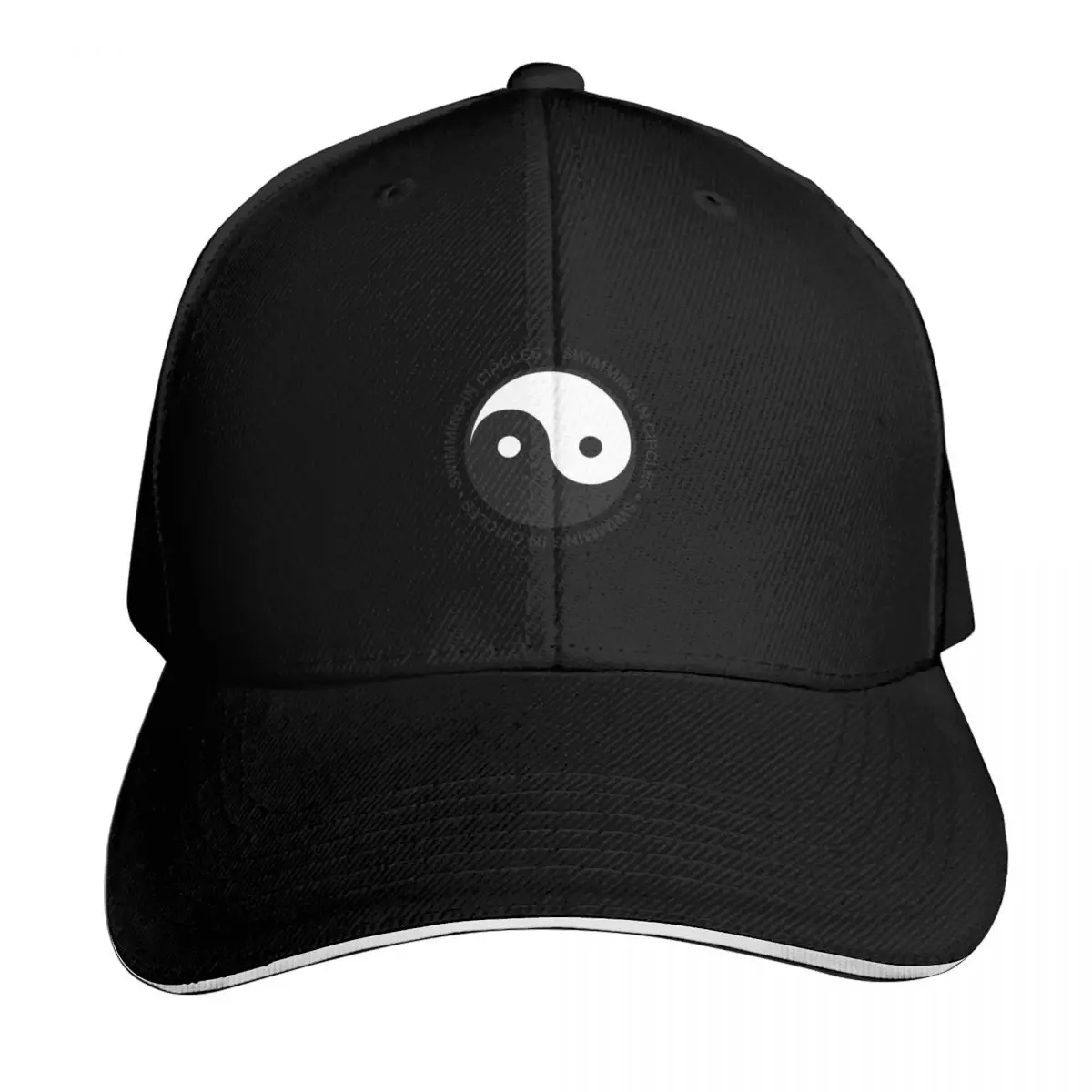 Swimming In Circles Yin Yang MacMiiler || 002 Baseball Cap Curved Brim Classic Fit Low Profile Unstructured Unisex for Men Women