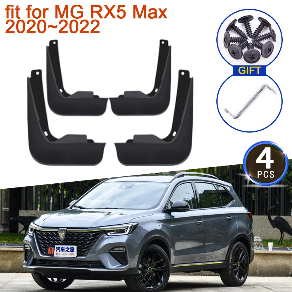 

For Roewe MG RX5 Max 2020~2022 2021 Mudguards Fender Mud Flaps Auto New Guards Splash Accessories Car Styling Front Rear Wheels