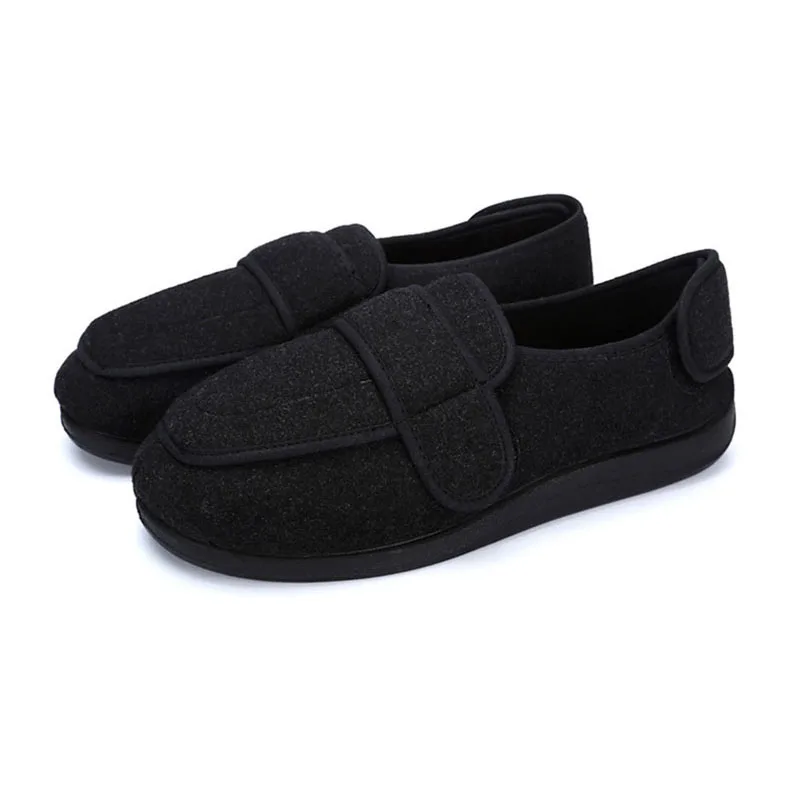 Heat sales high quality old age can be adjusted with wide shoe foot swollen toes, the shape of the toe comfortable cloth shoes