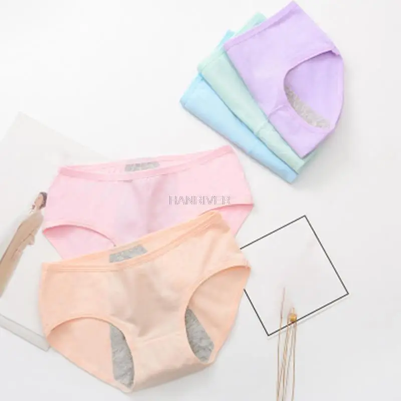

Cotton Menstrual Period Panties Leak Proof Feminine Hygiene Menstrual Panties Physiological Pants Soft Period Panties for Women
