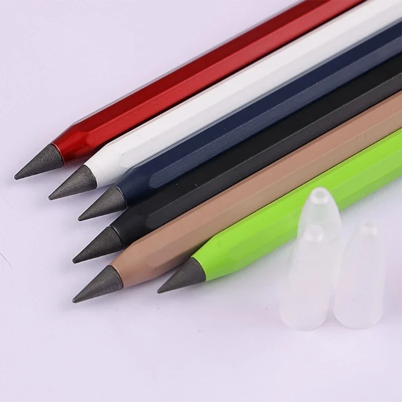 Everlasting Pencil, Inkless Pencils Infinite Pencil Pencils Portable Reusable Erasable Writing Pencil,