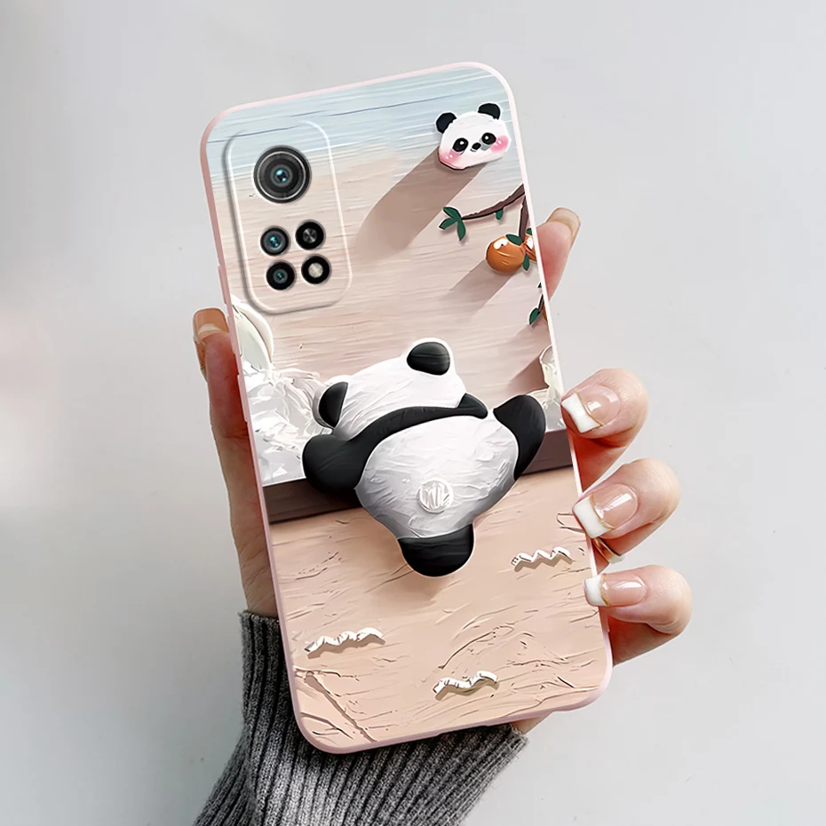 For Xiaomi Mi 10T Pro Case For Xiaomi Mi10T Cute Rabbit Panda Cover TPU Silicone Soft Phone Cases For Xiaomi Mi 10T Pro Fundas