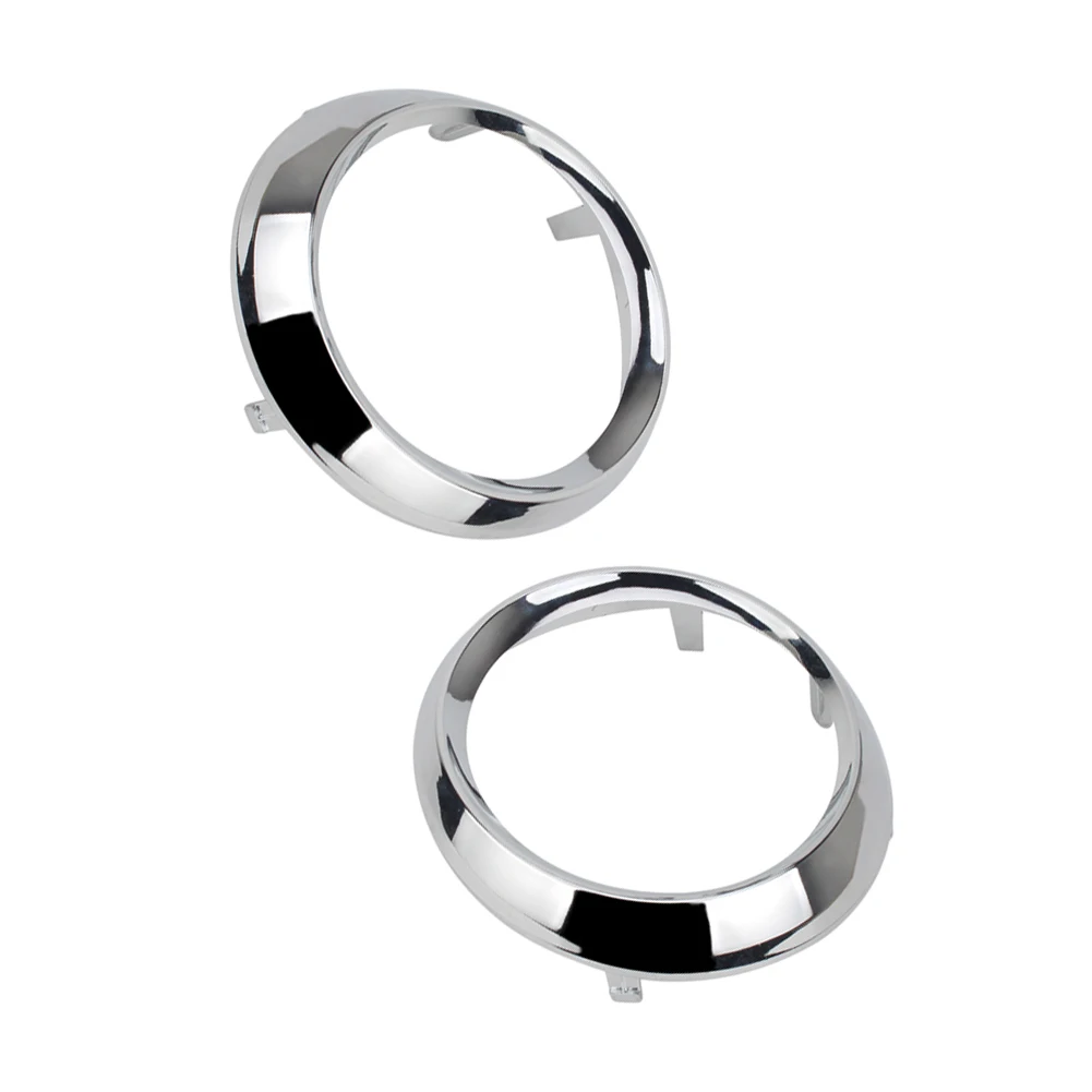 Bumper Fog Ring Fog Light Bezel Direct Replacement Plastic Construction Easy Installation For Auto Restoration