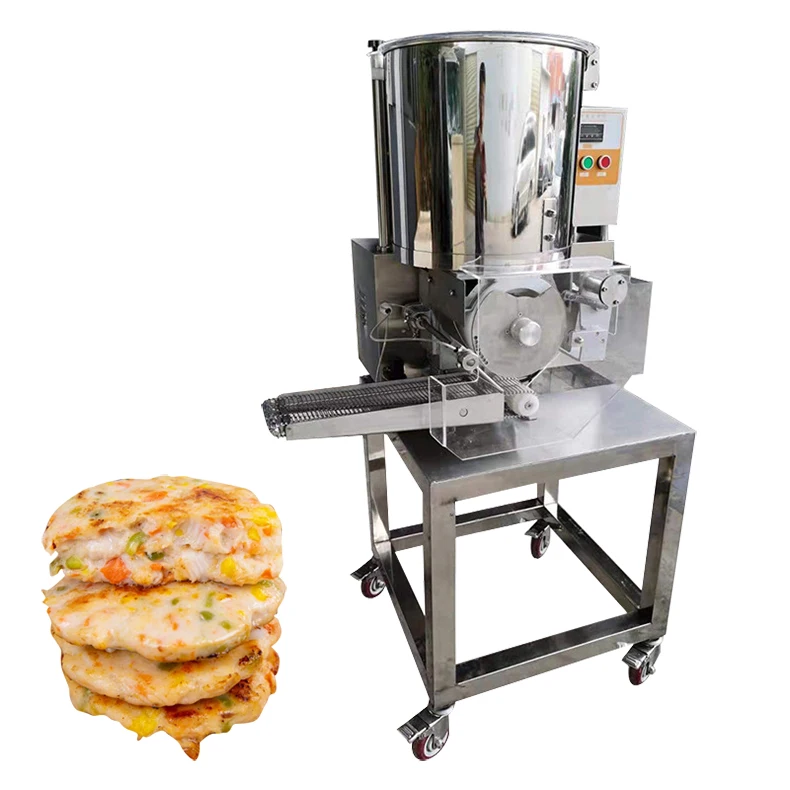 Automatic meat patty making machine Hamburg meat patty forming equipment
