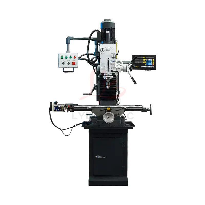 Drilling and Tapping Machine for Drilling and Metal Machining 3 Axis Digital Display Automatic Head Lift Working Size 800*240mm