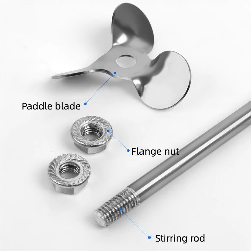 

1pcs Laboratory 304 Stainless Steel Three-leaf Type Stirring Paddle (Mixed Blade or Rod) Chemistry Accessories