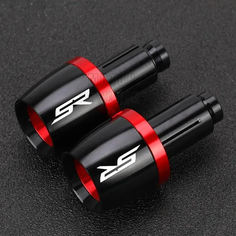 For APRILIA SR MAX SR50 SR MAX 125 300 SR 50 Motorcycle Universal 22mm Handlebar Grips Bar Ends Cap Handle Counterweight Plug