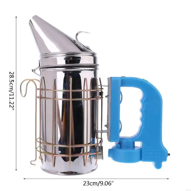 D0AD Electric Beekeeping Smoker Apiculture Farm Stainless Steel Manual Farm Beekeeper Tool Simple Operation Sprayer