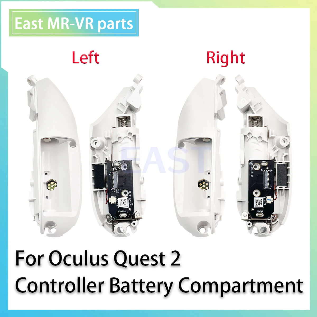 Original VR Battery Holder Compartment kit For Meta Oculus Quest 2 Controller Battery Cover Case Shell Replacement Accessory