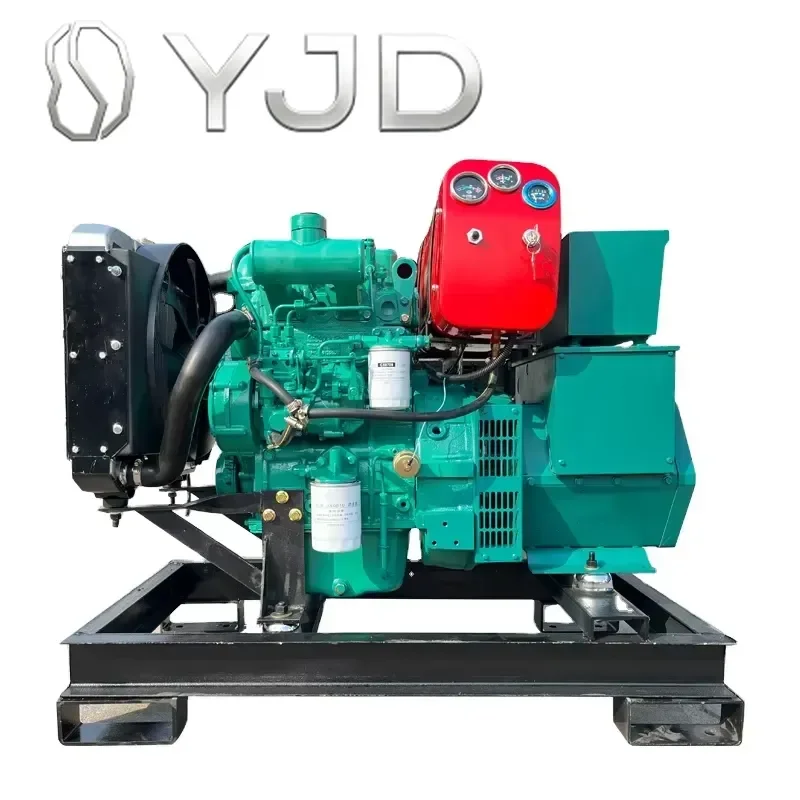 Home Use 20kva Permanent Magnet Generator 2 Cylinders Engine Drive for Sale