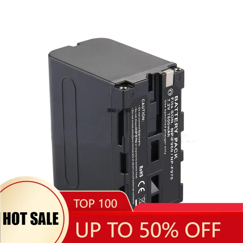 

ТОП ПРОДАВЕЦ 7800 мАч NPF970 NP 970 F960 Аккумулятор для цифровой камеры NP-F970 NP-F960 Аккумулятор для камеры Sony MC1500C L10 PLM-100 CCD-T