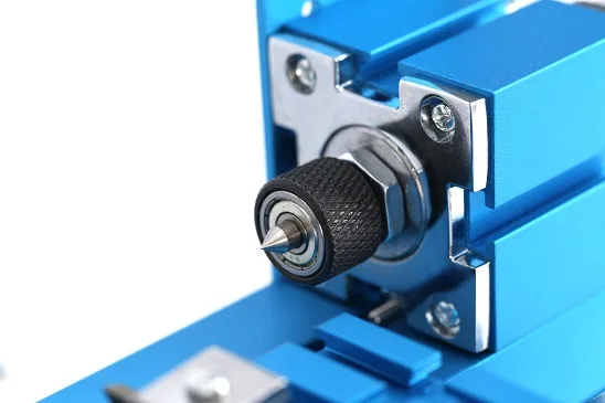 Imagem -04 - Grande Potência Mini Metal Torno Giratório Padronizado Educação Infantil Melhor Presente 24w 10000r Min Motor Diy