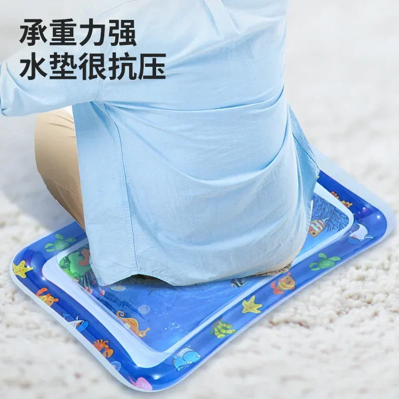 Pet Water Filled Ice Mat Summer Cat and Dog Nest Climbing Mats Water Bed Scratch Resistant Large Thickened Tapping Water Mat Toy