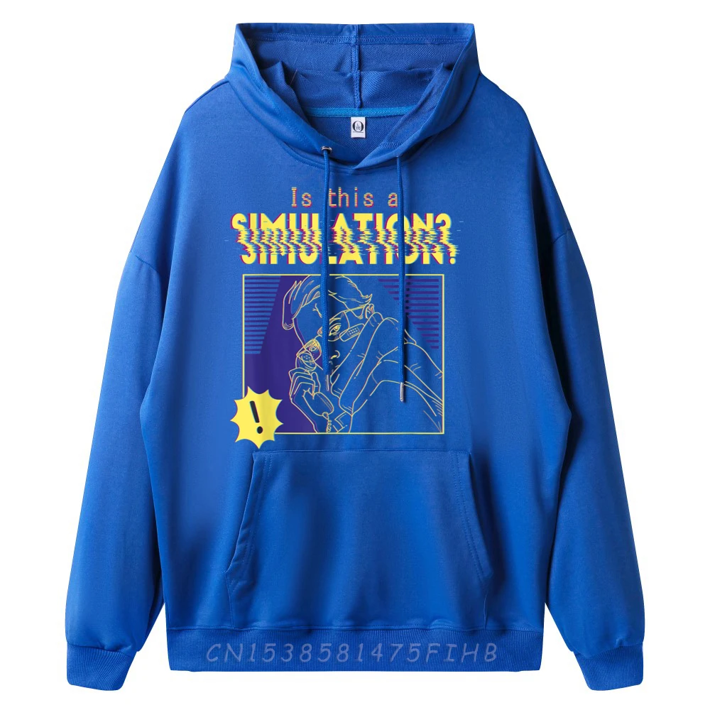 Casual Long Sleeve Hoodies Thanksgiving Day Latest Crew Neck Hoodies Youth Hoodies Cyber Simulation Technology Computer Reality