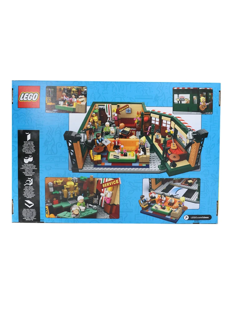 LEGO 21319 Creative American TV series Friends Cafe Classic reappearance Assembled toy gift