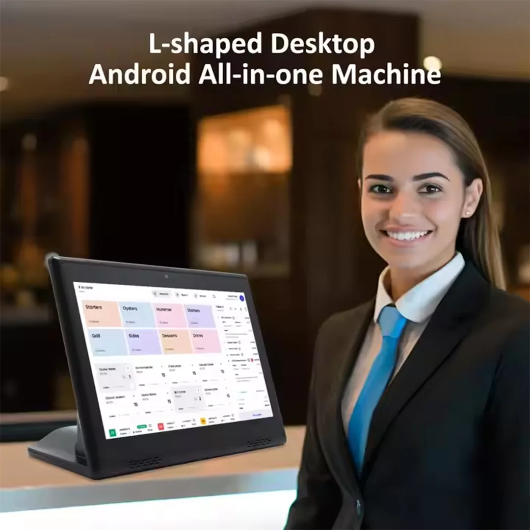 Android 14 10.1 polegadas 8 núcleos desktop pos 4g + 32g restaurante pos loyverse suportado l forma menu tablet cliente quiosque de autoatendimento