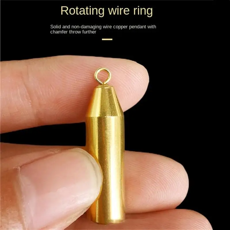 Lote de pesas de pesca, 1,8g, 3,5g, 5g, 7g, 10g, pesas de pesca, plomo antideslizante de latón para accesorios de pesca