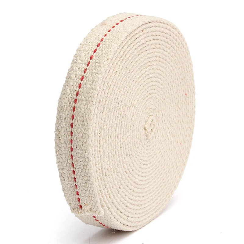 For Burner Lighting Lamps Making DIY Material 4.5Meters Width 2cm Flat Cotton Oil Lamp Lantern Wick