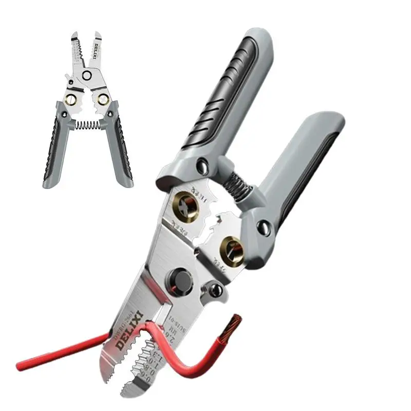 

Multifunctional Cable Wire Stripper Self Adjusting Crimper Tool Professional Electrician Wire Stripper