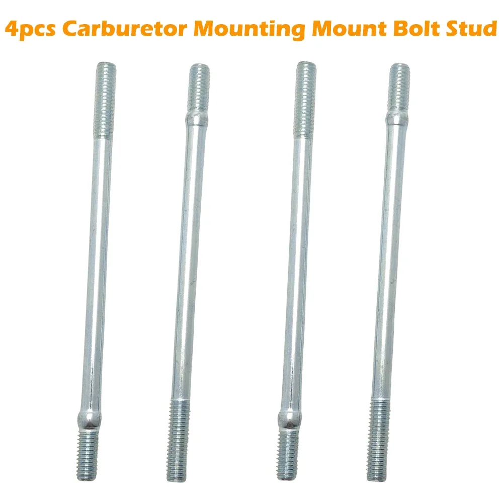 4pcs Carburetor Mounting Mount Bolt Stud For Honda GX160 GX200 GX 160 200 168F 5.5hp 6.5hp Engine Motor Generator Mower