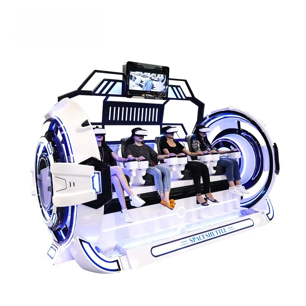 VART Commercial VR Game Simulator Attraction VR 4 Cinema Chair 9D Interactive Game Machine 4 Seat VR Gaming Chair