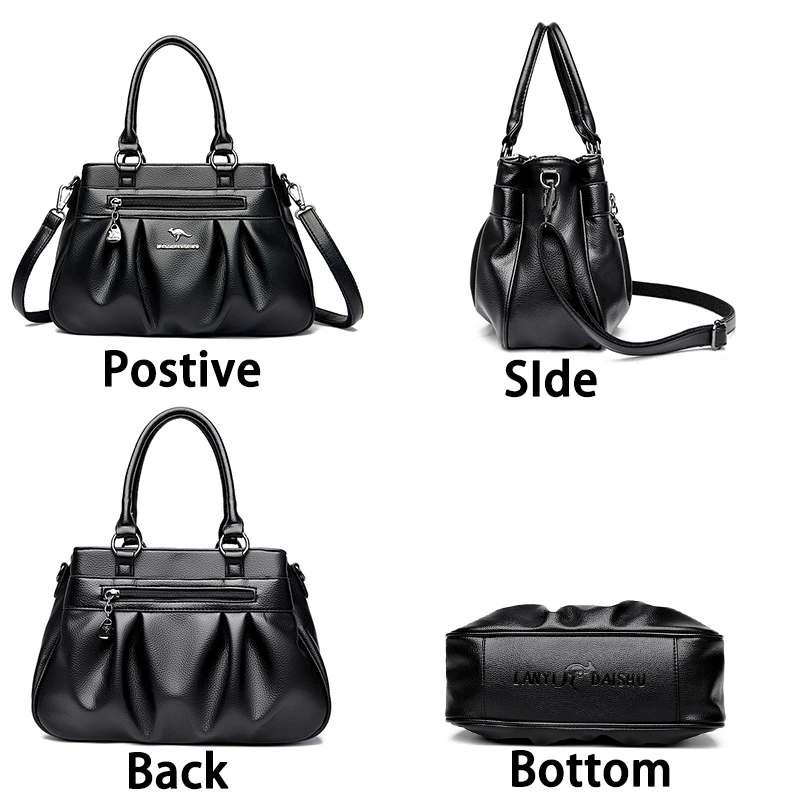 Luxury Handbags Woman Bags Designer Big Shoulder Bags for Women\'s 2024 Trendy Large Capacity Ladies Leather Hand Casual Tote Bag