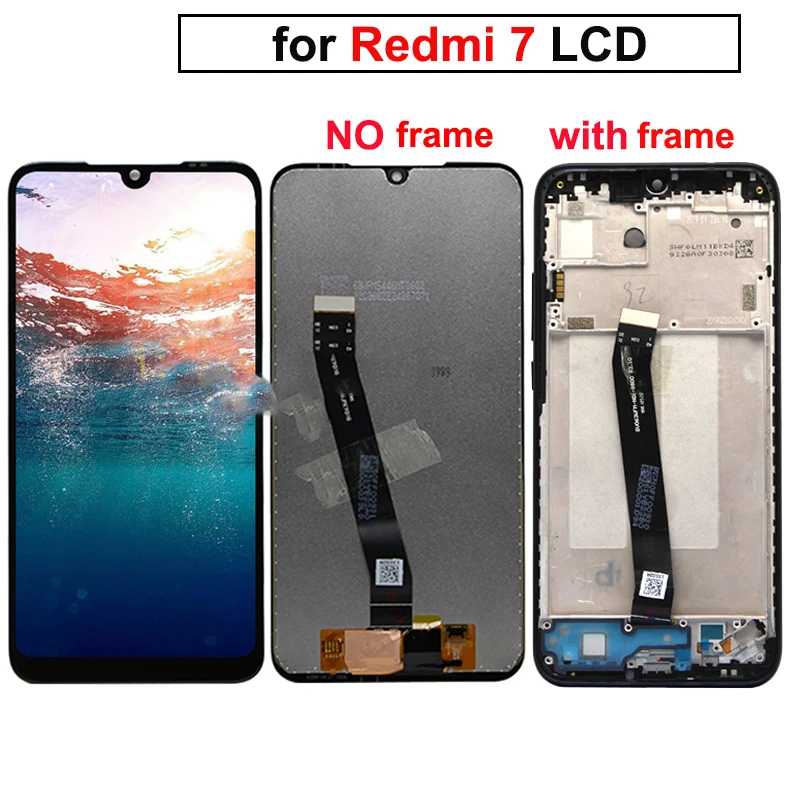 

6.26"For Xiaomi Redmi 7 LCD Display Touch Screen Digitizer Assembly Redmi7 LCD DisplaySnapdragon 632 LCD Screen Replacement