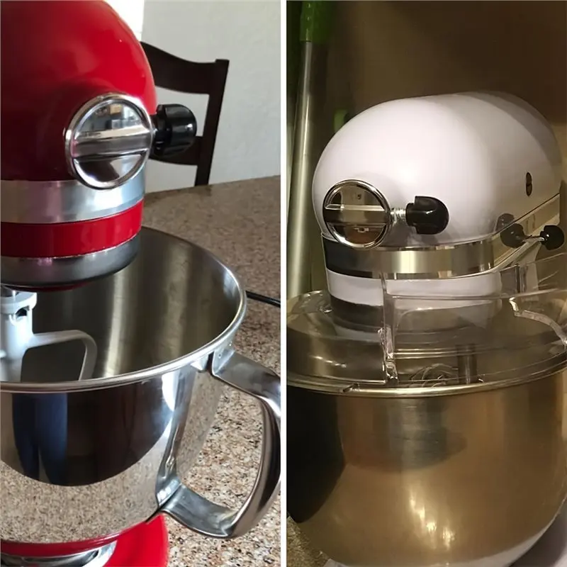 B02C-For Kitchenaid Replacement Parts- Hub Attachment Cap, Thumb Knob Screw, Fixing Spring And Washer Set