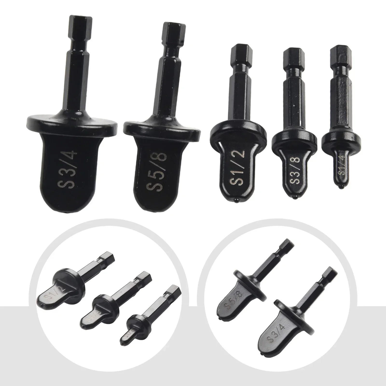 최고 품질 공구 튜브 익스팬더, 스웨이징 플레어, 15.9mm, 63mm, 61mm, 56mm, 53mm, 50mm, 1/2 인치 (12.7mm) 1/4 인치 (6.3mm)