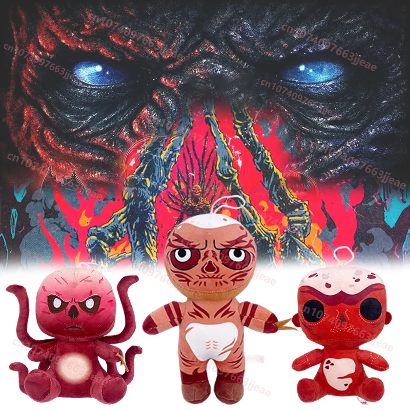 

NEW Stranger Demogorgon Plush Anime Eleven Vecna Plushie Cartoon 001 Mind Flayer Stuffed Pillow Doll Room Decor Toy Kids Gift