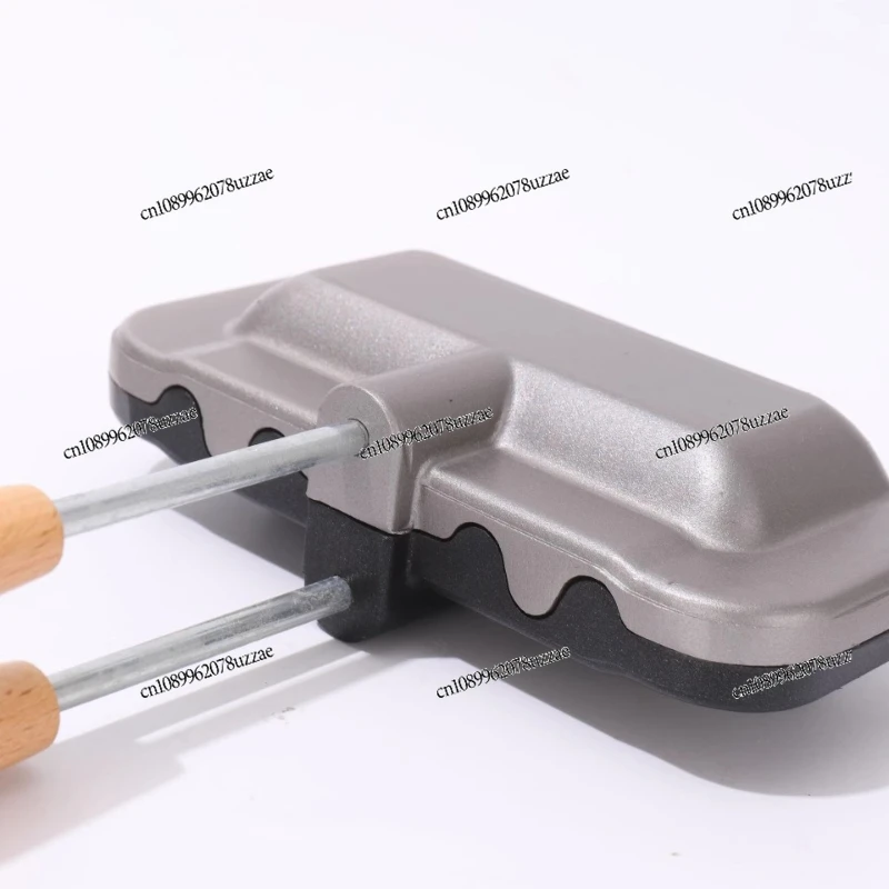 

Japanese Outdoor Camping Toast Sandwich Mold Baking Pan Double-sided Frying Pan Edge Banding Toast Pan Non-stick Machine