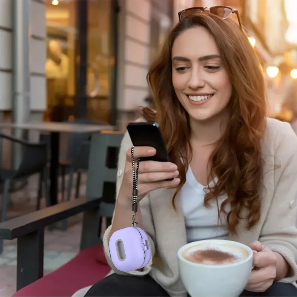 Kopfhörer hülle Schutzhülle mit Seil karabiner für Samsung Galaxy Buds Live/Pro/2 Kopfhörer stoßfest