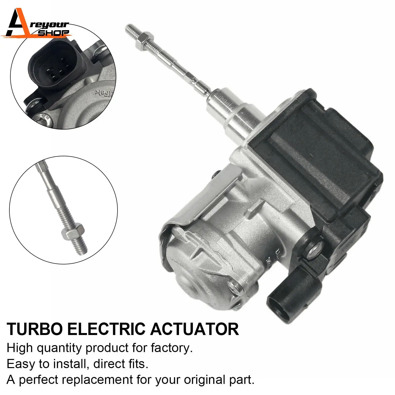 Areyourshop PartsNew Turbo Electric Actuator For Audi VW EA888 Gen3 2.0T 06L145612L 70597387 06L145702P 06L145722C