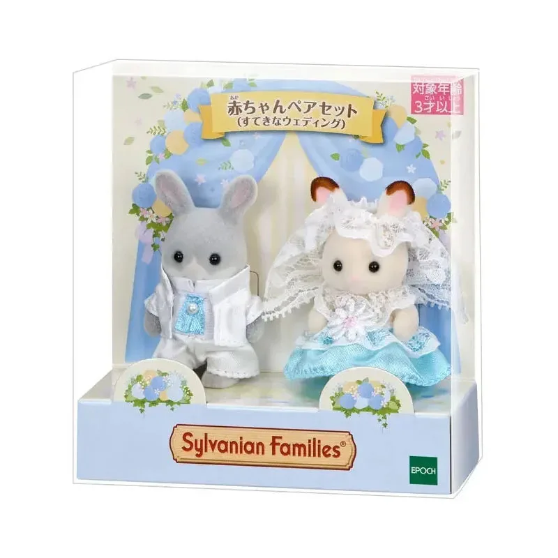 Original sylvanian Familie Anime Figuren sylvanian Familien Baby Puppe Spielzeug Kinder Spielzeug Ternurines Kawaii Ornamente Mädchen Geschenke