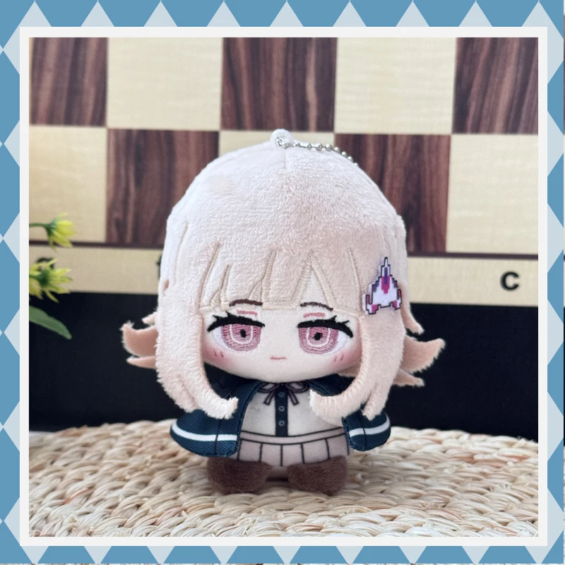 Anime Gra Danganronpa3 Kokichi Oma Kawaii Cosplay Bawełniana Lalka Dango Brelok Zawieszka Pluszowa Mini Figurka Zabawka Prezent dla Fanów